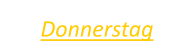 Donnerstag